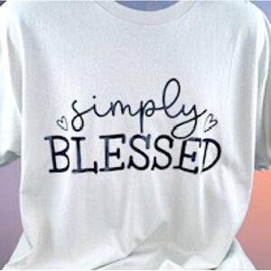 Women, men and kids custom made shirts.